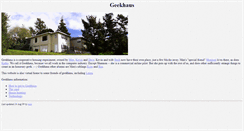 Desktop Screenshot of geeksville.com